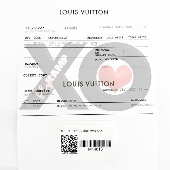 LOUIS VUITTON Bandoulière Strap in Khaki - Picture 5 of 11